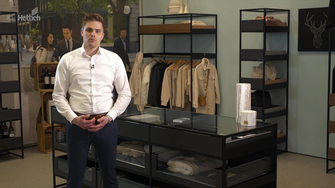 Customization and light in the drawer with AvanTech You | Hettich