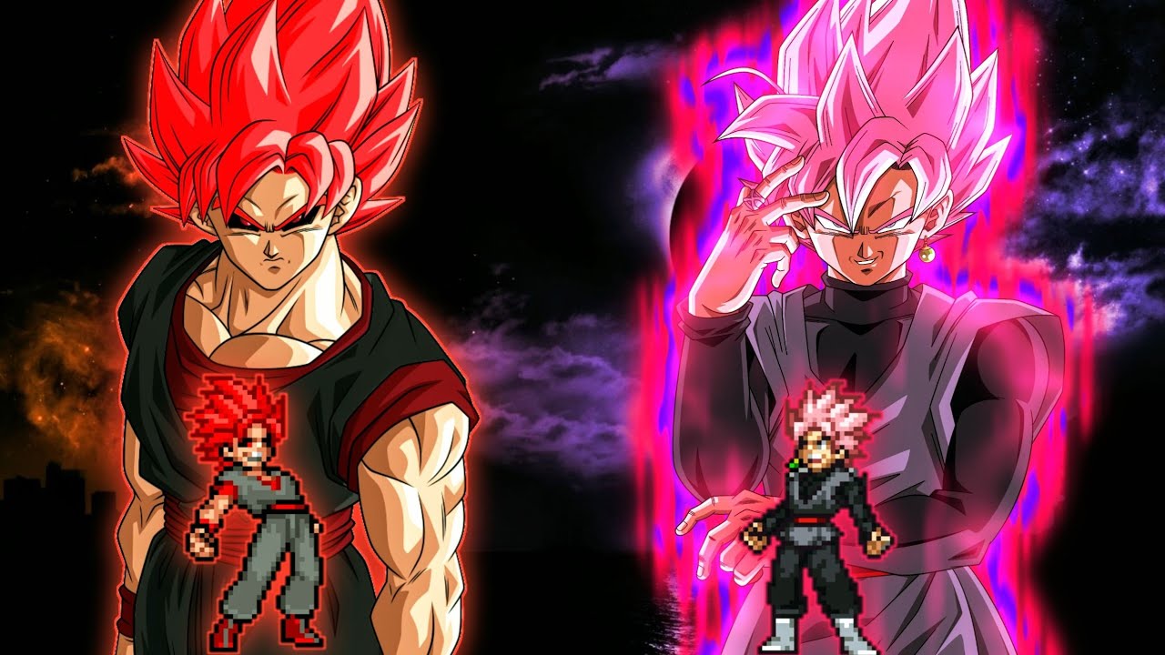 Evil Goku TP V2 OP VS Goku Black(Purgation) OP in Jump Force Mugen