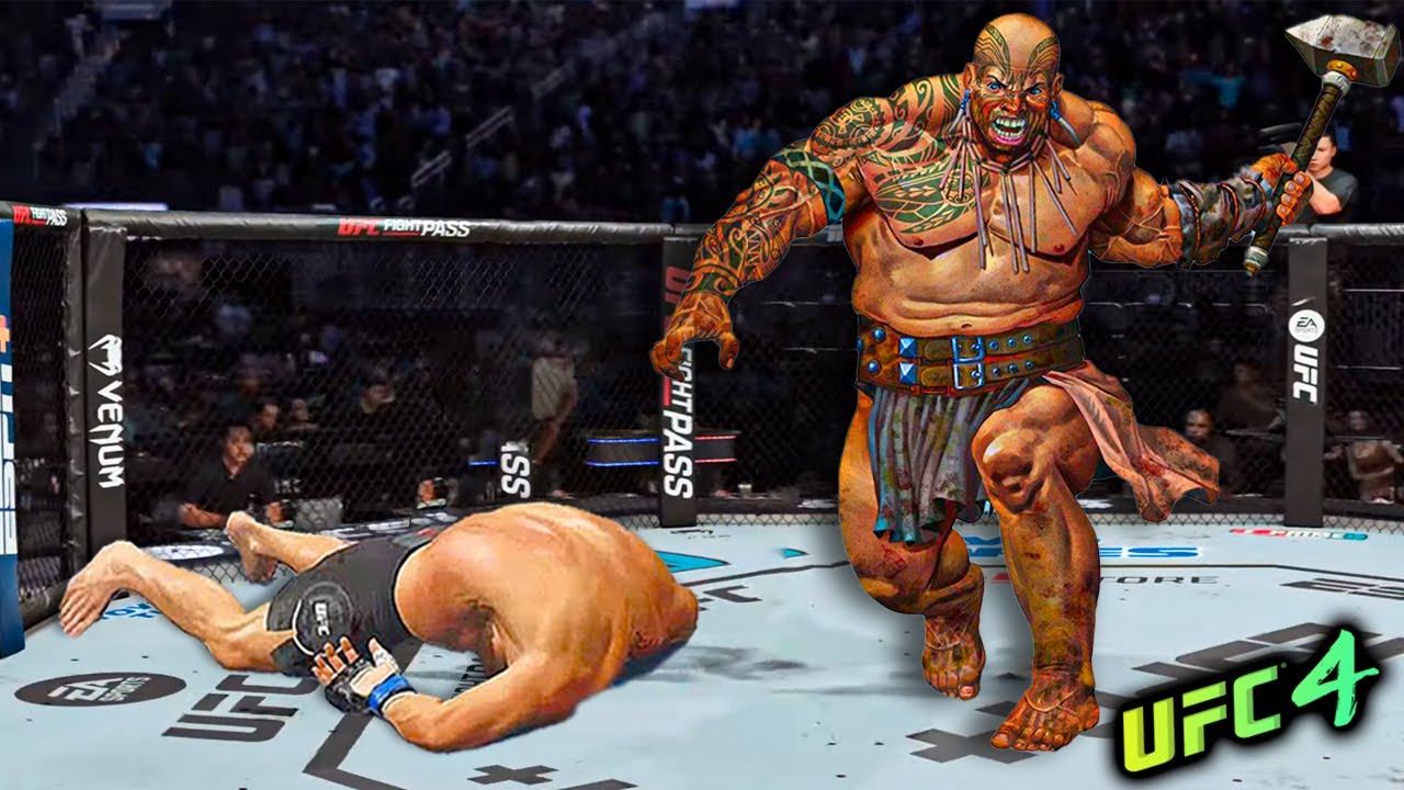 Khabib Nurmagomedov vs. Cruel Hammer (EA sports UFC 4)