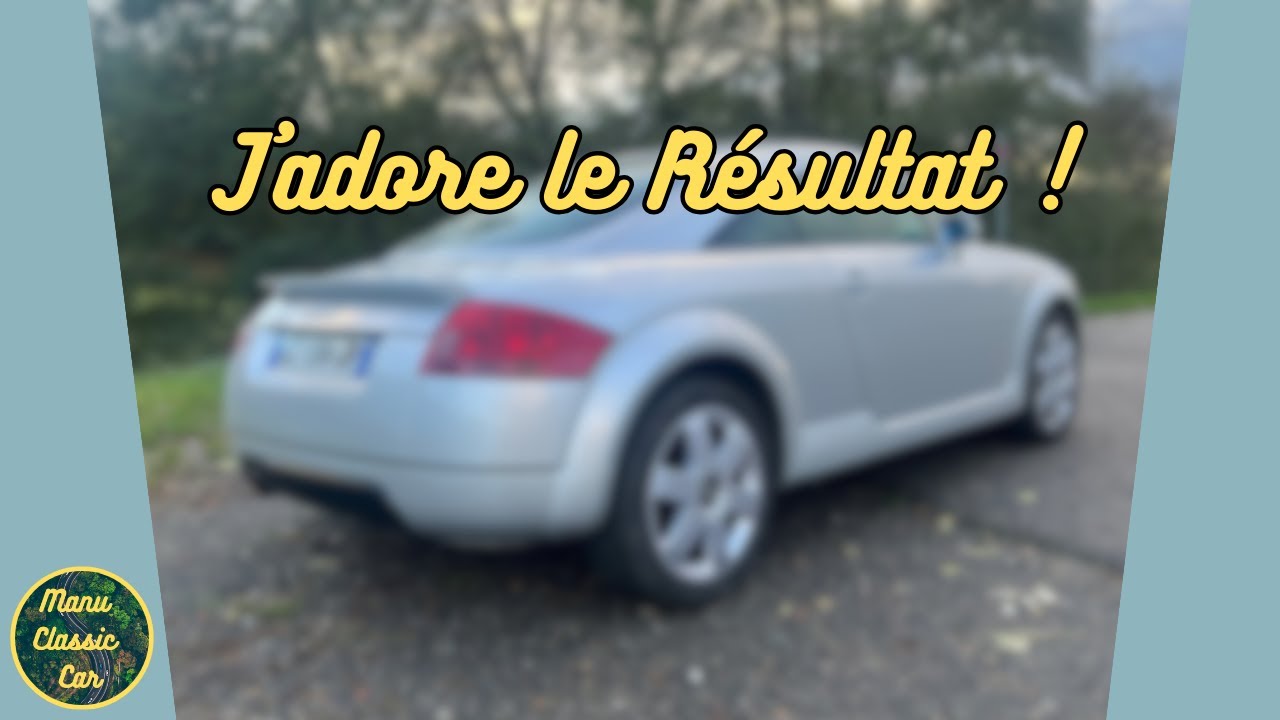 Audi TT : Remontage FINAL ! Contrôle technique OK ??