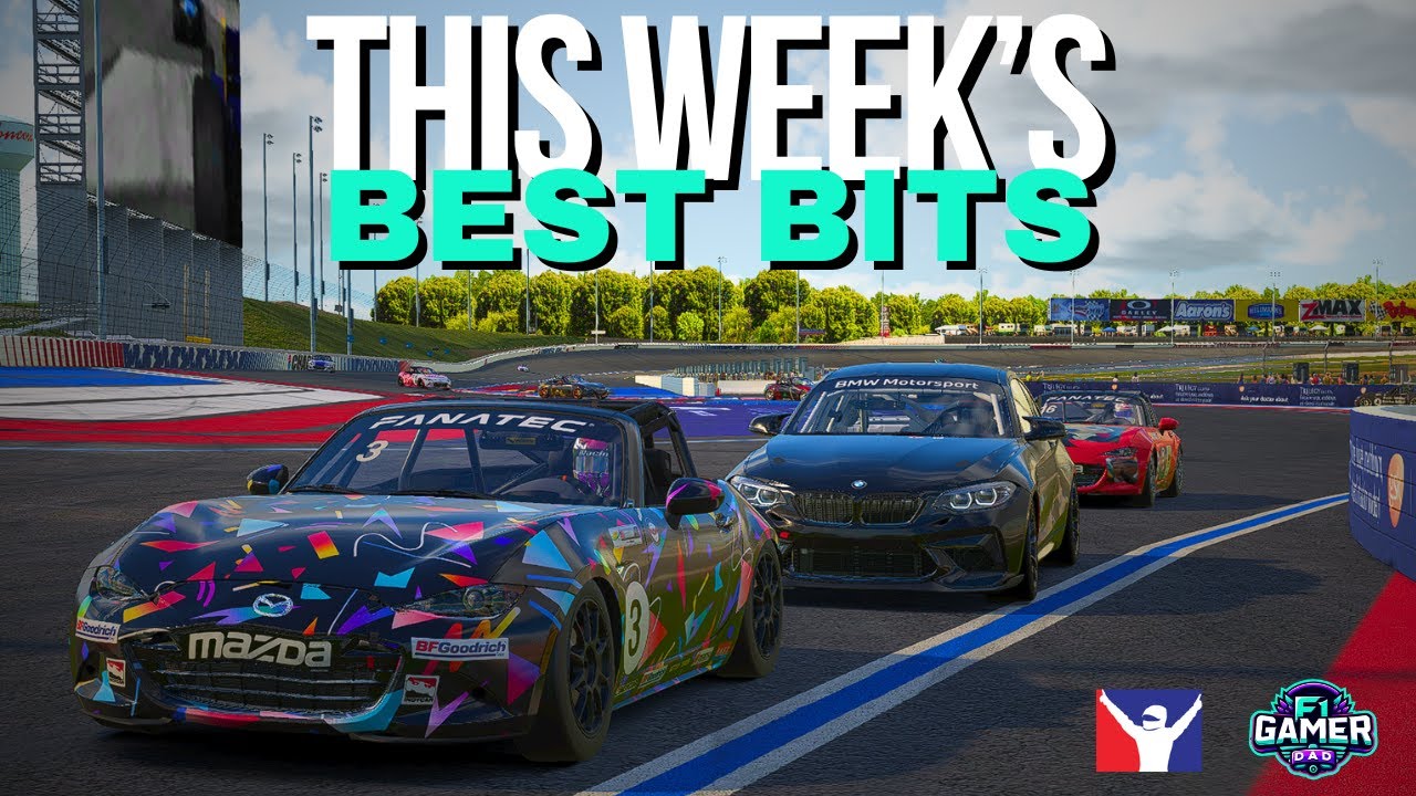 This Week’s Best Bits on iRacing!  GT3 Chaos, NASCAR Mayhem, F1 Thrills & More!