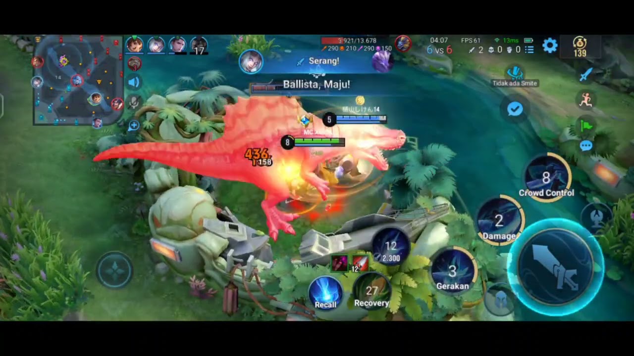 Game play Lam Honor of Kings Indonesia | 