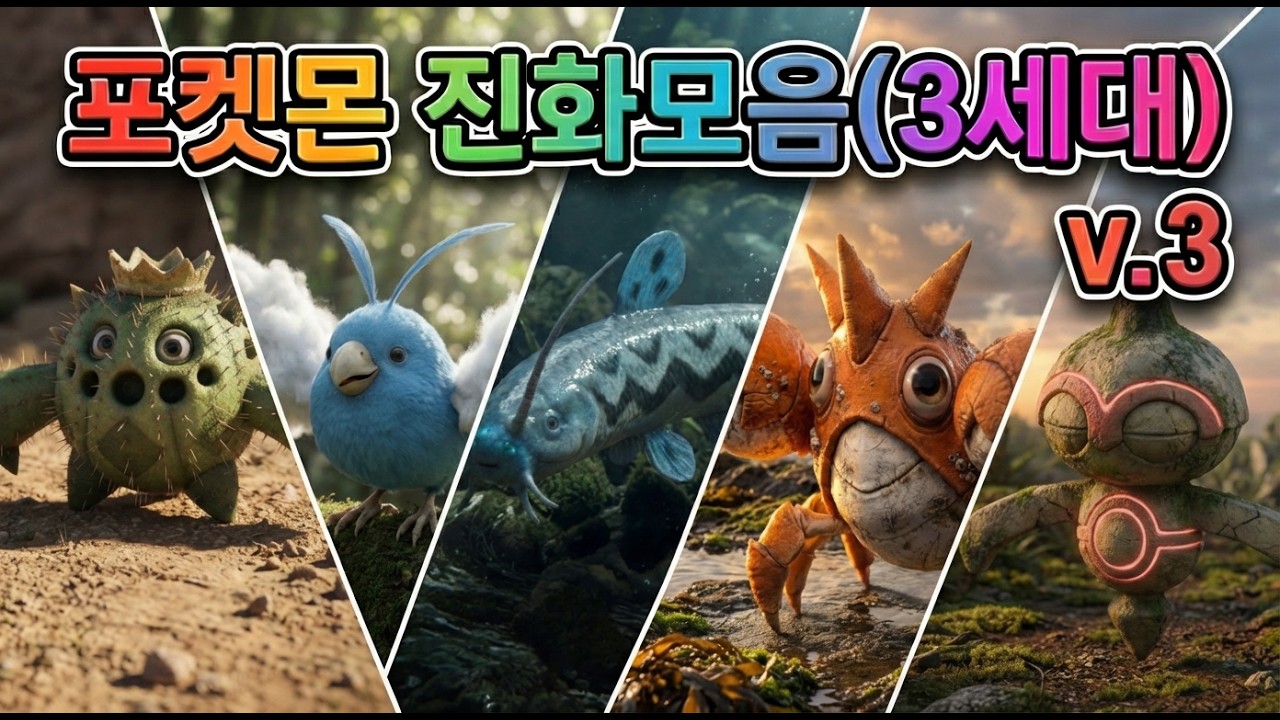 포켓몬 진화모음(3세대) v.3