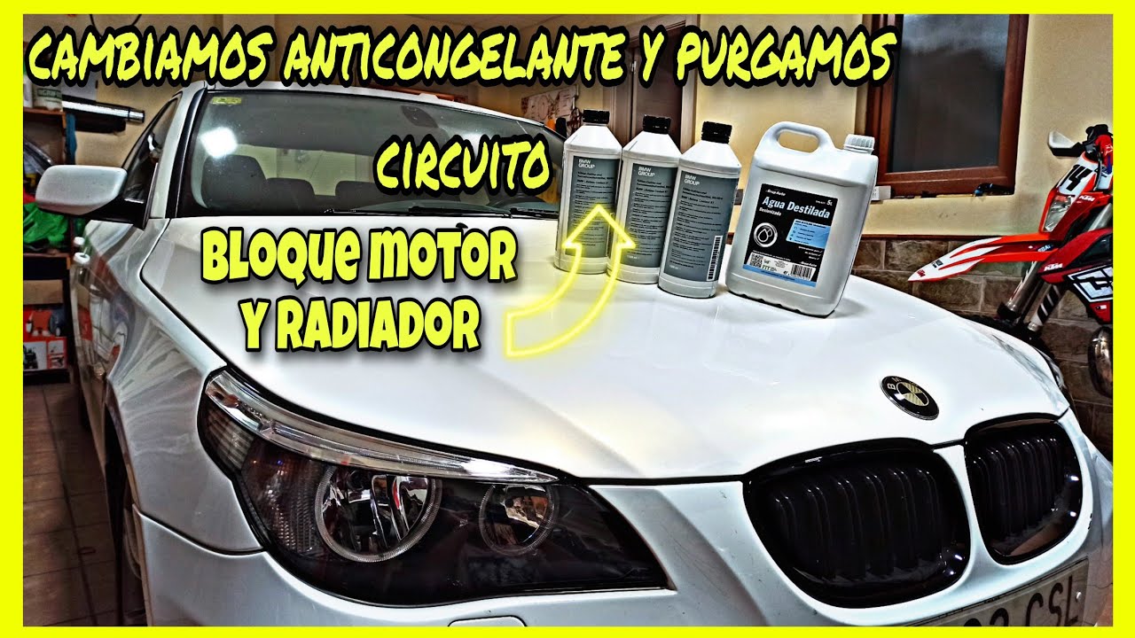 Guía Completa: Cambio De Anticongelante Y Purgado En Bmw E60 | Vegacar engine