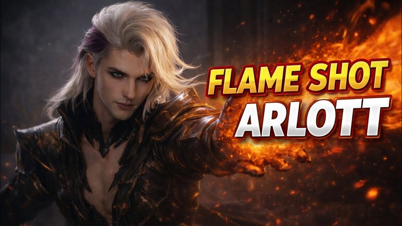 FLAME SHOT ARLOTT?! 😱 This Build Hits DIFFERENT | No Petrify, Pure Outplay! | MLBB
