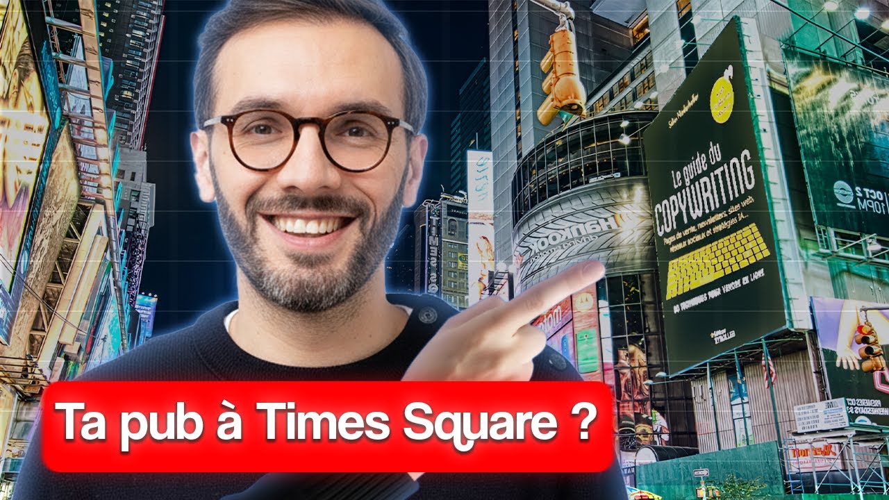 Je paie Votre pub à Times Square : concours copywriting !
