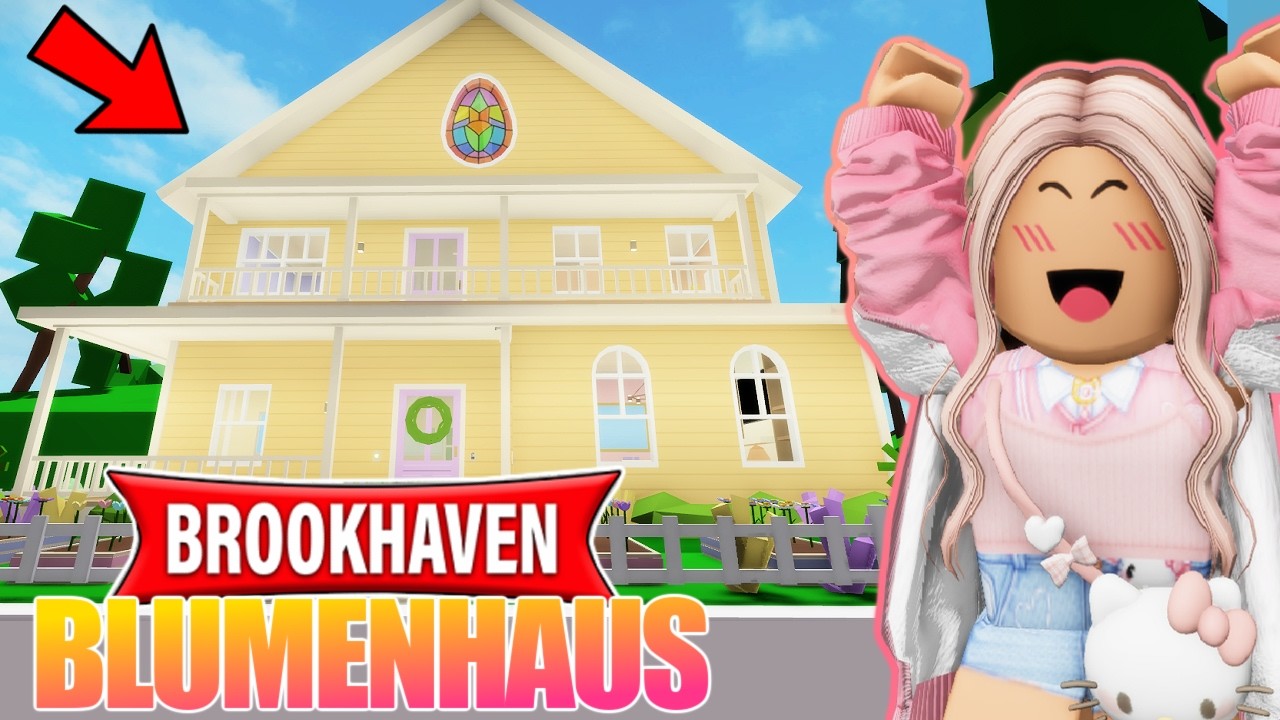 wir kaufen das BLUMENHAUS 🌼 in BROOKHAVEN 🏡 Roblox