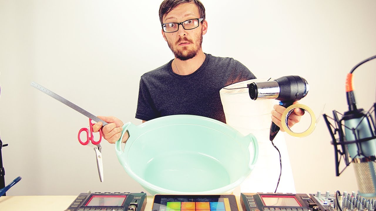 Как сделать музыку из любого звука с Drum Pads 24 и Korg Kaoss Pad