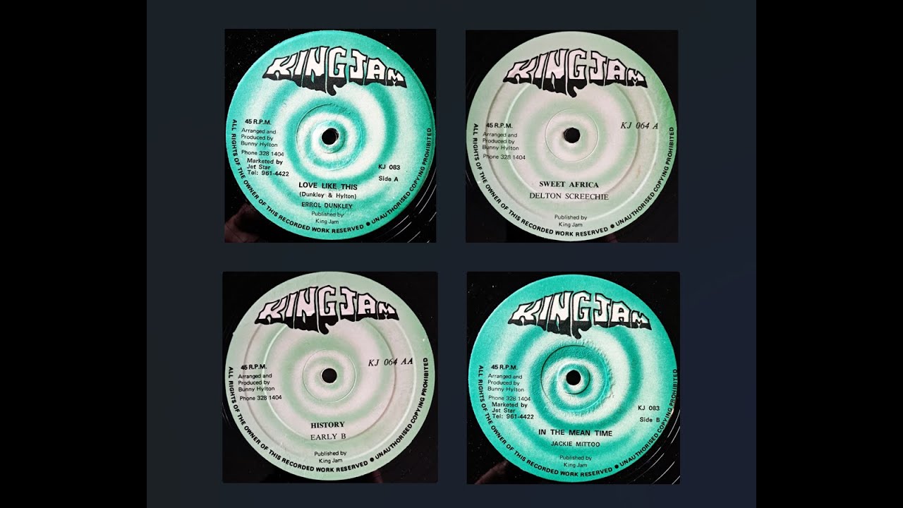 Riddim Mix #91: Errol Dunkley, Delton Screechie, Early B, Jackie Mitoo (B. Hylton - King Jam)