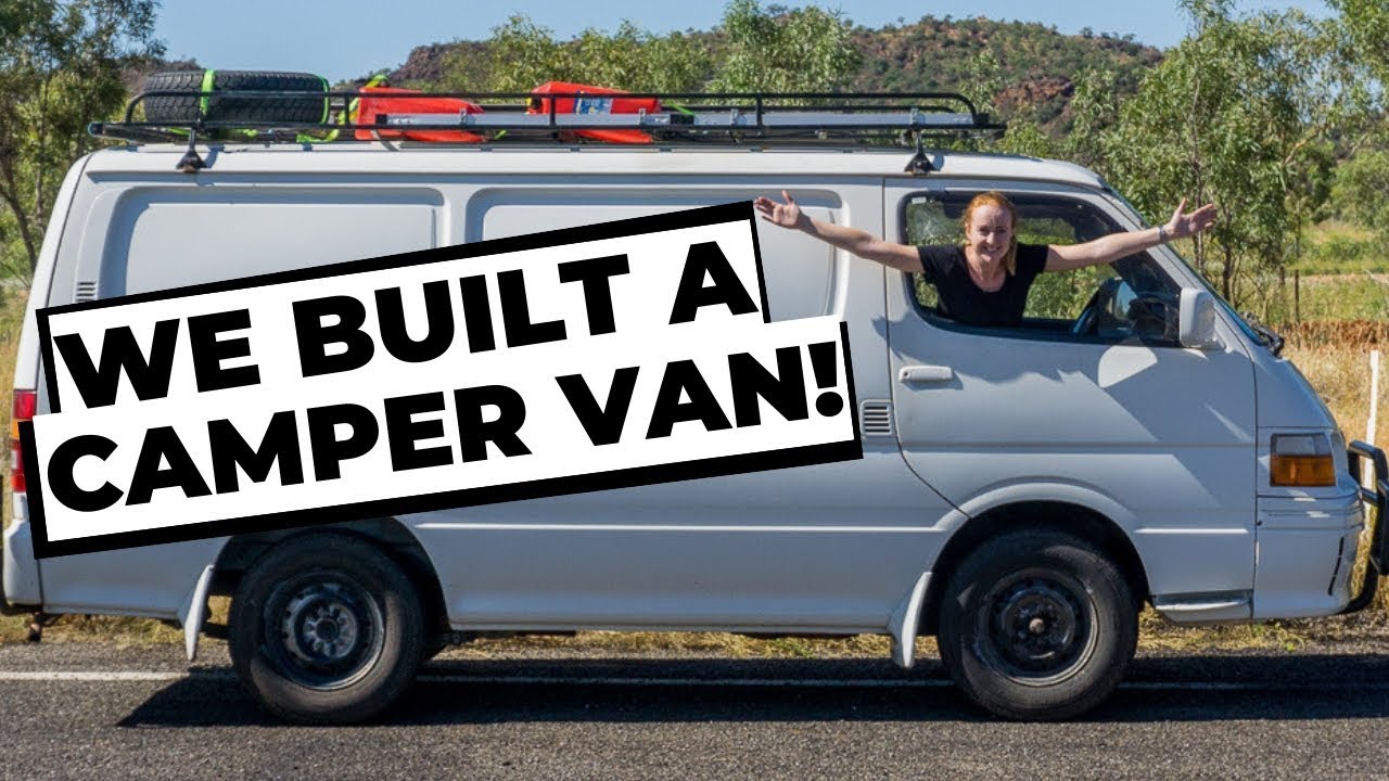Converting our 2001 TOYOTA HIACE to a CAMPER