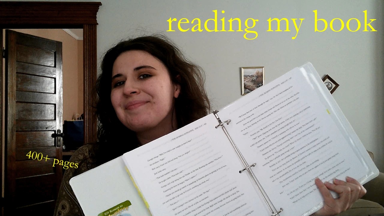 reading the second draft of my ya fantasy novel ★ project assassin vlog