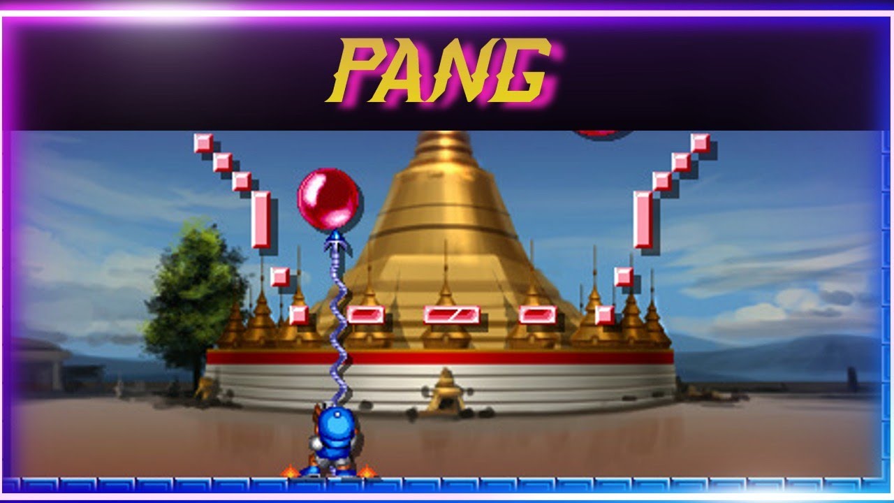 Pang  Arcade Retro Gaming Mitchel Corporation 1989
