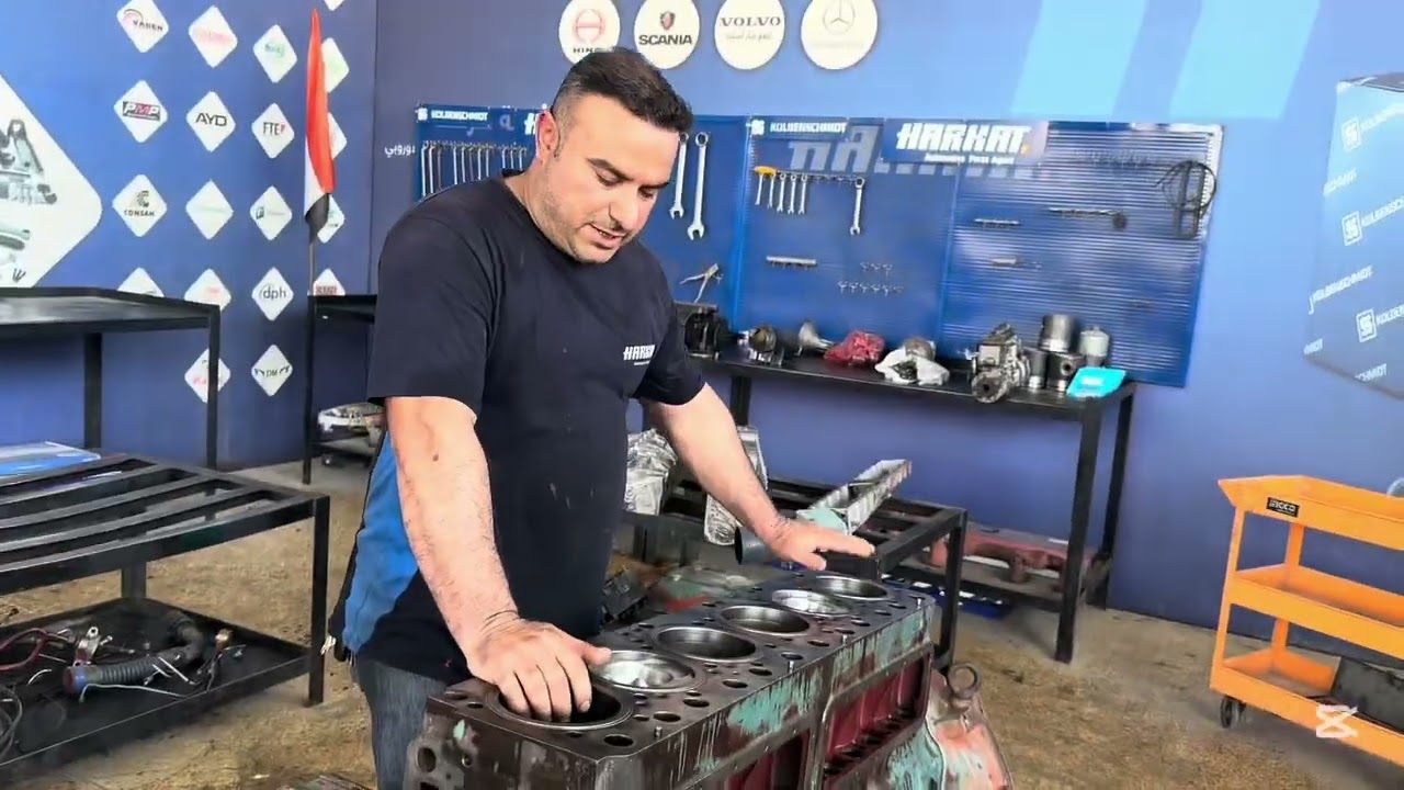 تعمير وتشغيل وشرح عن محرك سكانيا 111 رايمر مع وسام🎖️الفيتر 🇮🇶 وشكرا لكم 💐🛠️⛓️🪛🔨🔩🔗⚙️🔧💞👌🎥💝✅