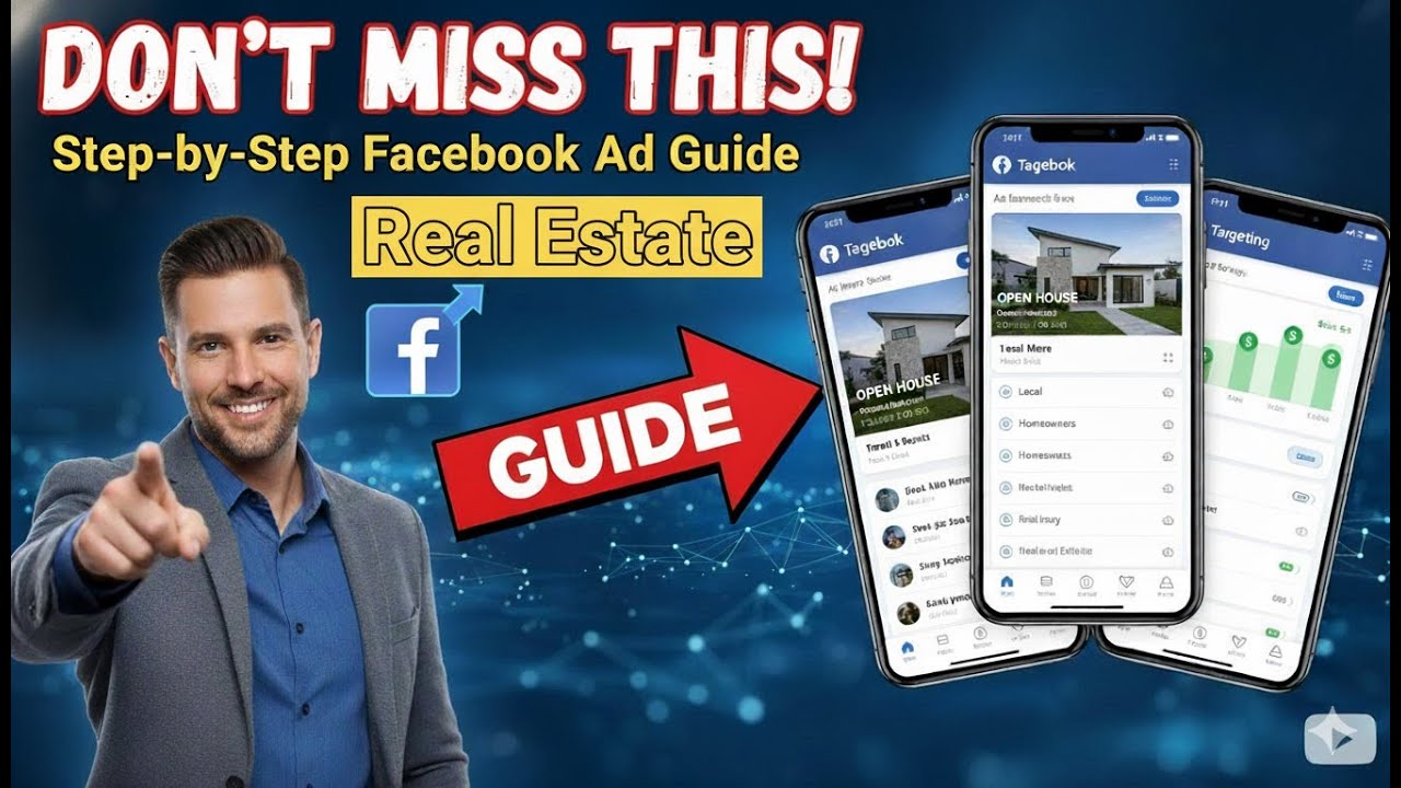 Real Estate Facebook ADS | Create a Facebook Ad That Actually Works! 💥 Step-by-Step Ad Setup 2025