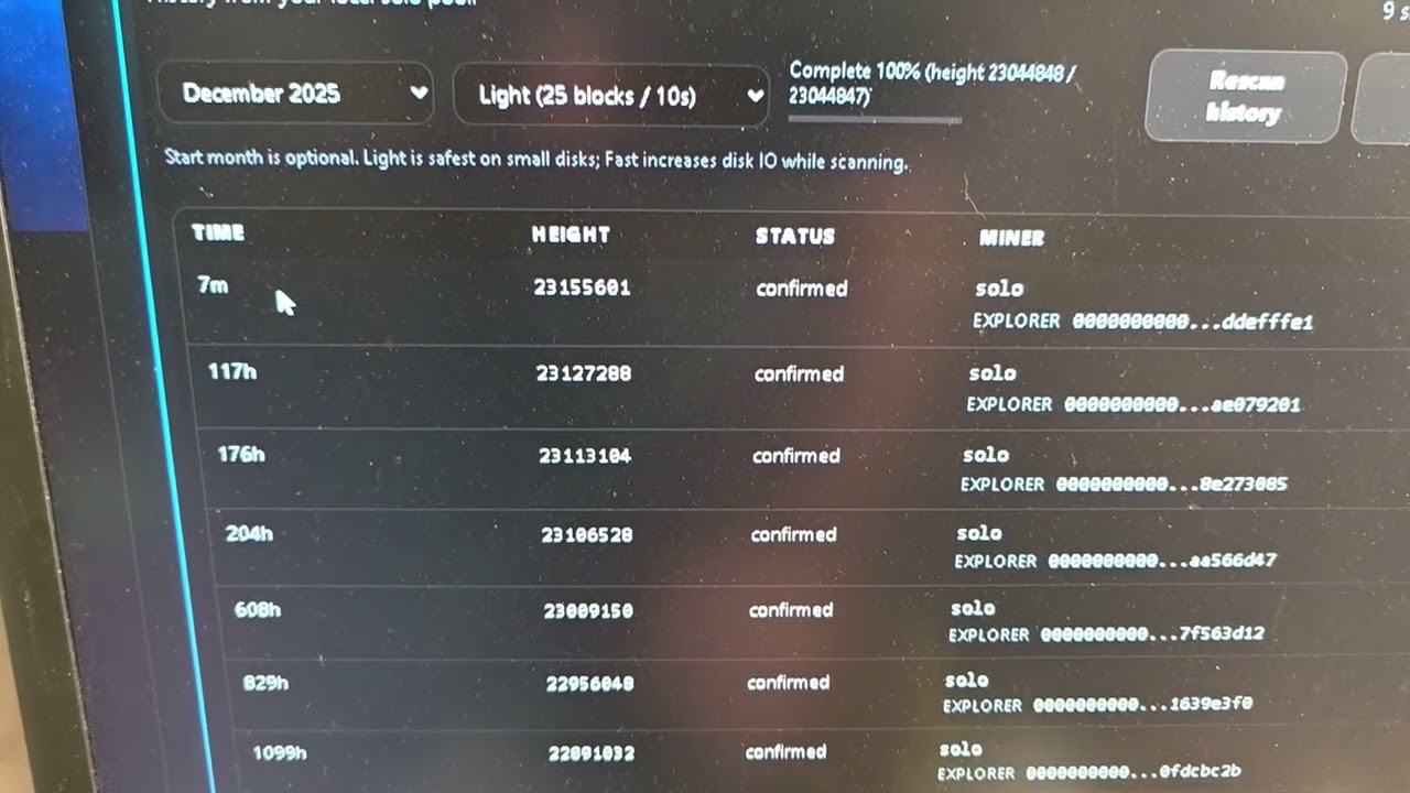 Another Block Mined!