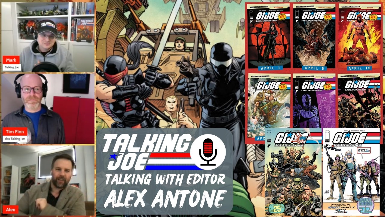 Интервью с Алексом Антоне — редакционным директором Skybound, автором комиксов G.I. Joe ARAH и + ...