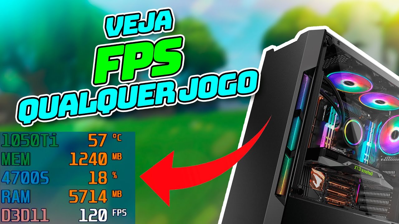 COMO CONFIGURAR O MSI AFTERBURNER PARA MOSTRAR TEMPERATURA E FPS - * MELHOR MÉTODO *