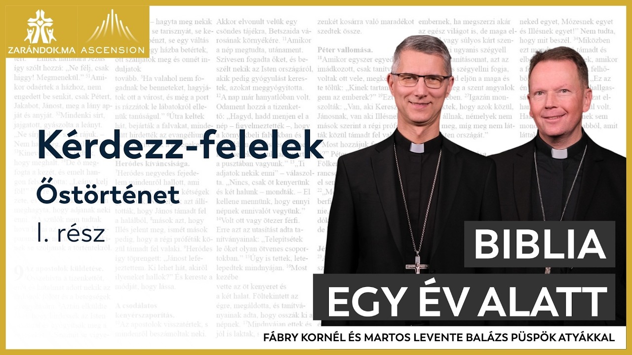 Ádám, Éva és a kezdetek dilemmái – Biblia egy év alatt podcast kérdezz-felelek