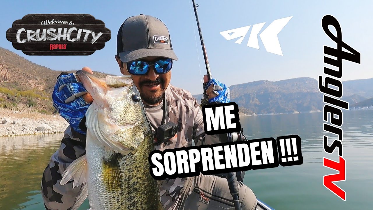 CRUSHCITY las LOBINAS no se resisten, Pescando con KASTKING * Zimapán * Rapala