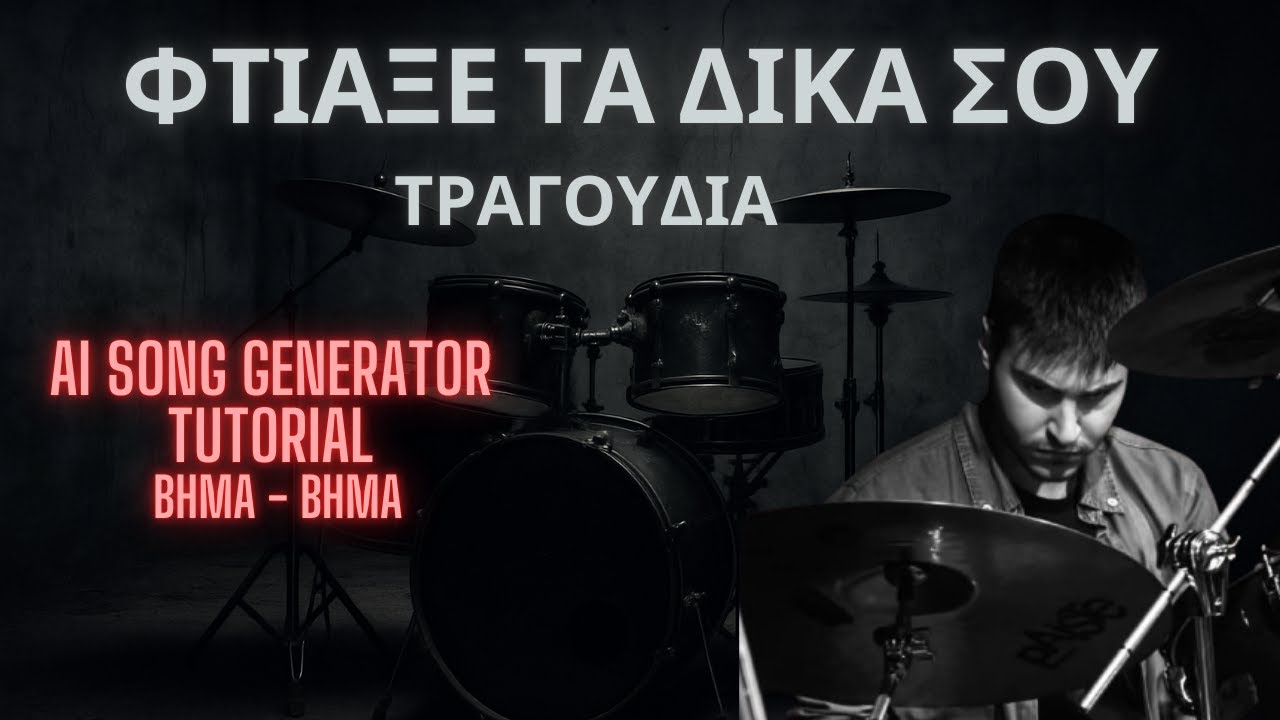 Πως να γράψεις τραγούδι με την AI