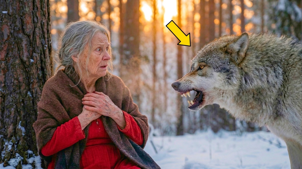AU ABANDONAT BĂTRÂNA ÎN PĂDURE ȘI AU PLECAT… DAR CEEA CE A FĂCUT LUPOAICA I-A ȘOCAT PE TOȚI!