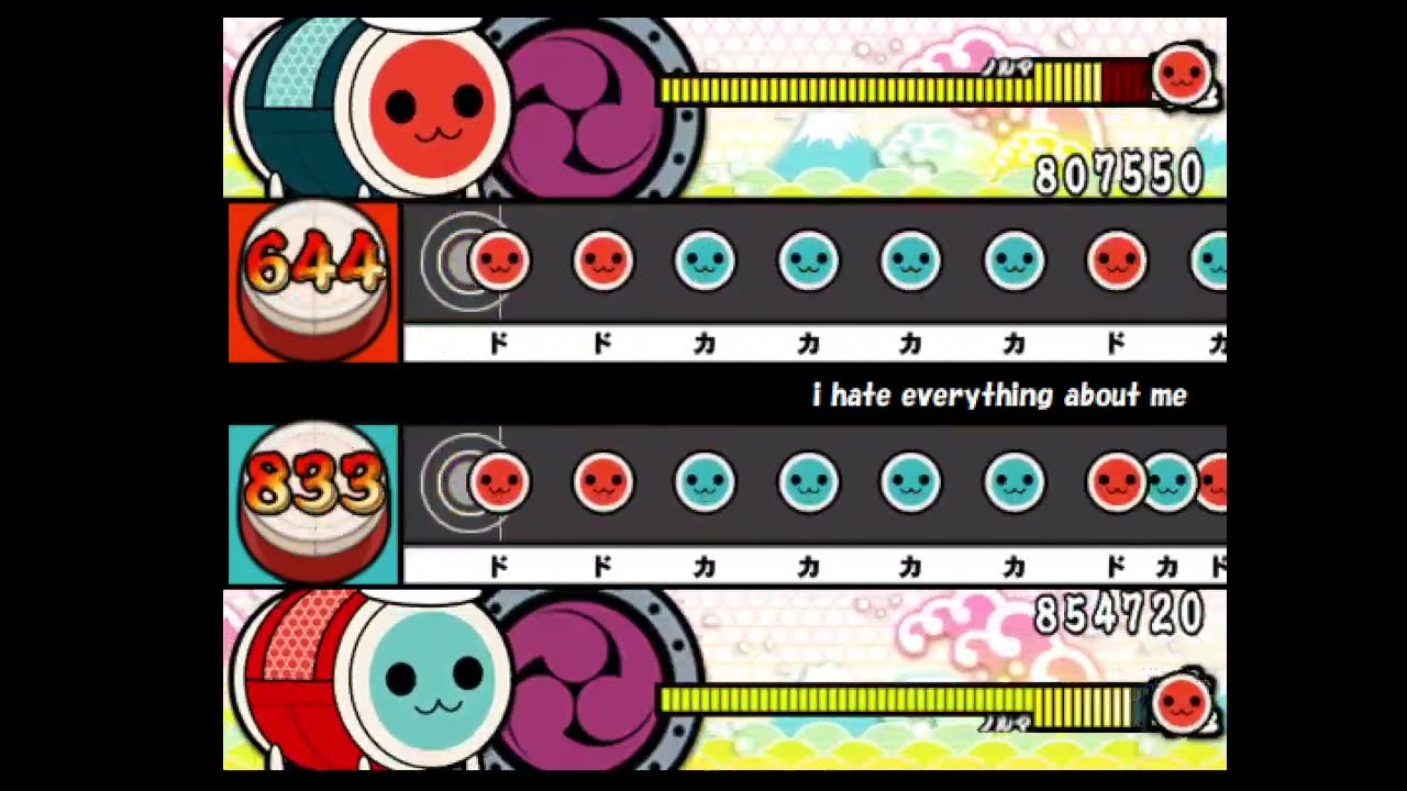 【創作譜面】i hate everything about me / gut spiller【太鼓さん次郎】