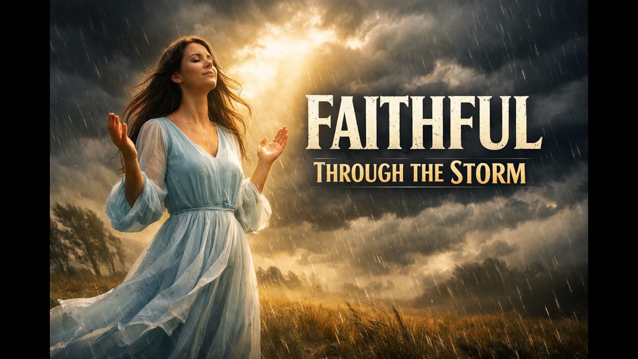 Faithful Through the Storm (Official Worship Video) | Healing & Hope Gospel Song