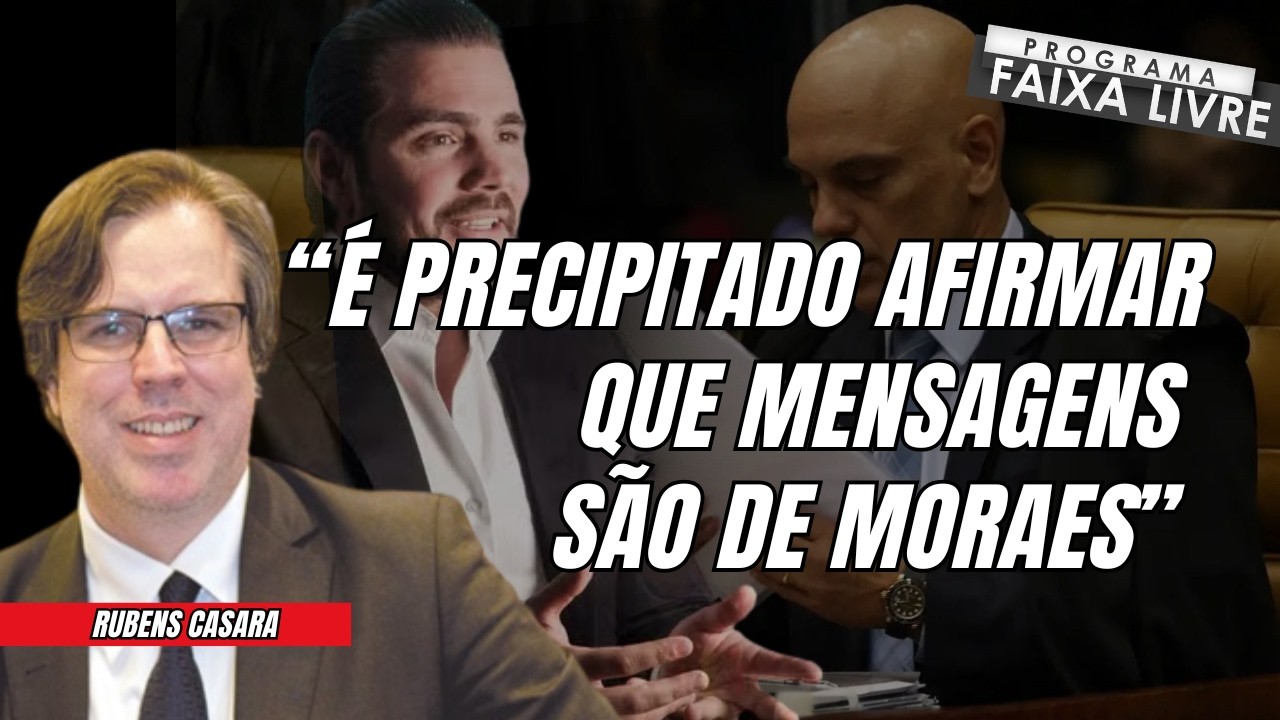 Rubens Casara vê ‘seletividade’ no vazamento de diálogos do dono do Banco Master e prega cautela