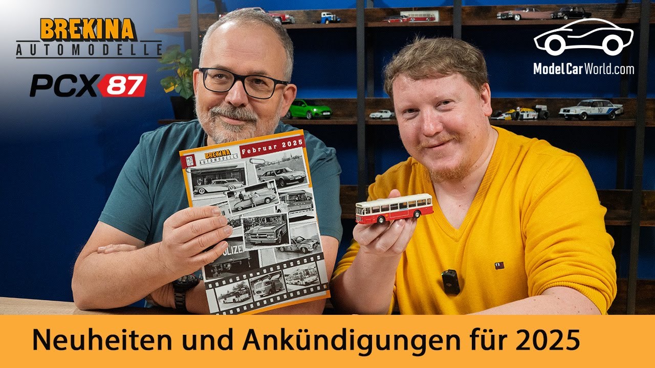 BREKINA | PCX87 - Neue 1:87 Modelle & Ankündigungen für 2025