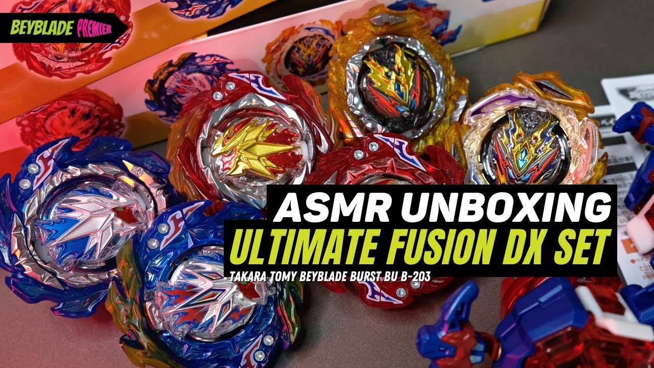 Unboxing TWO Ultimate Fusion DX Set! Double the Power! Satisfying Beyblade ASMR!