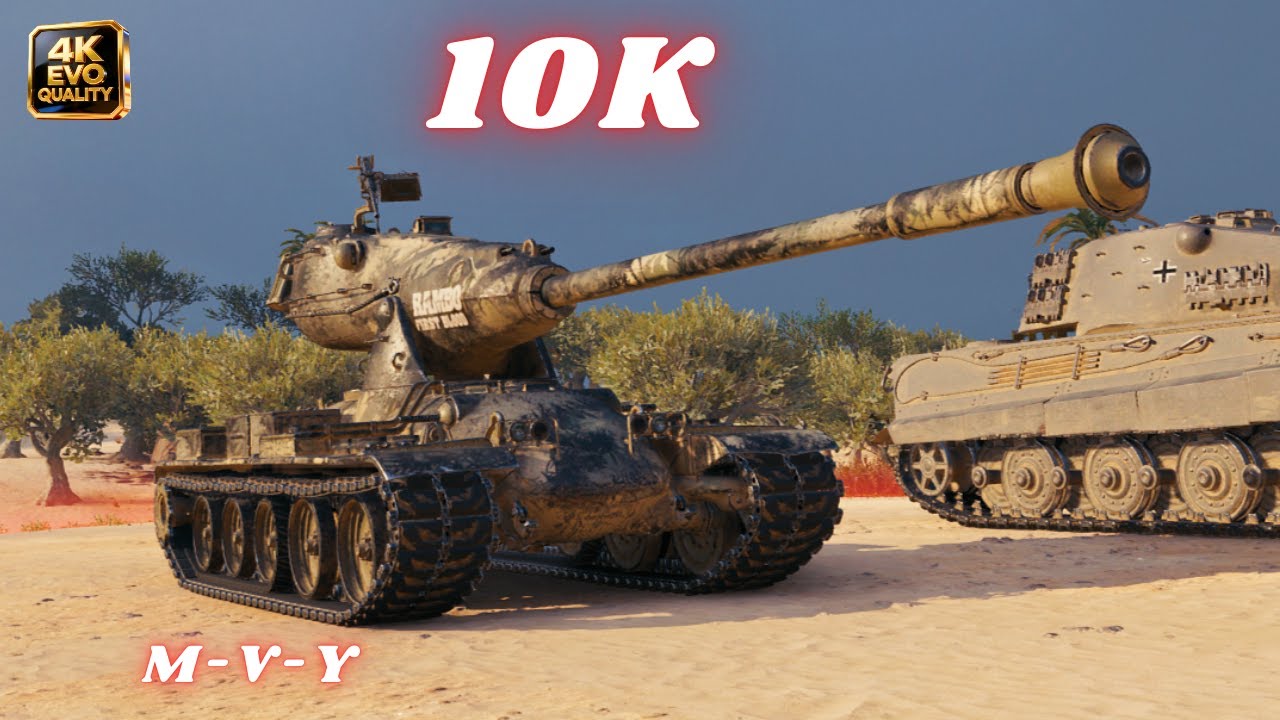 M-V-Y 10K Damage 7 Kills & E 100  11K Damage 5 Kills  World of Tanks #wot