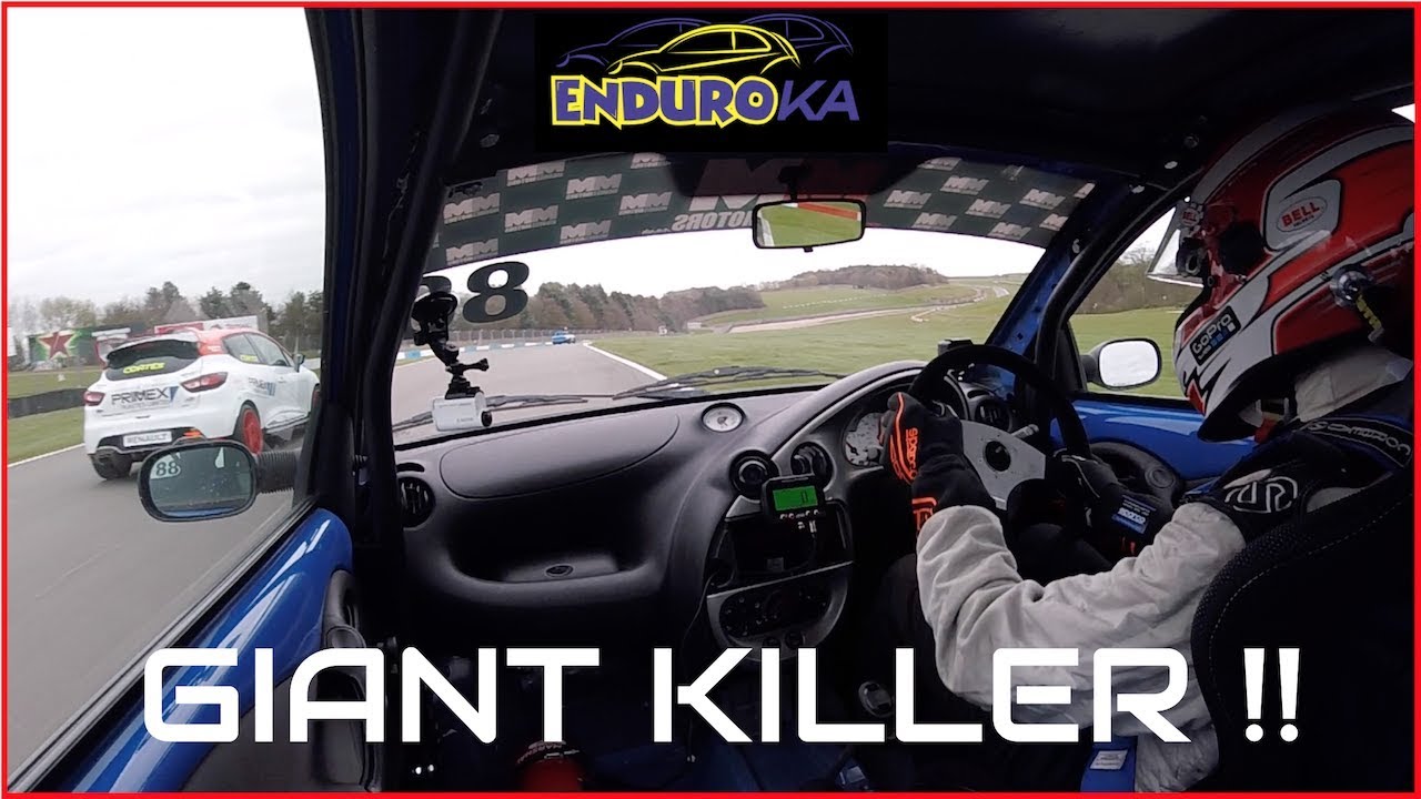 Chasing Max Coates in my Ford KA Race Car Test !  [EnduroKa]
