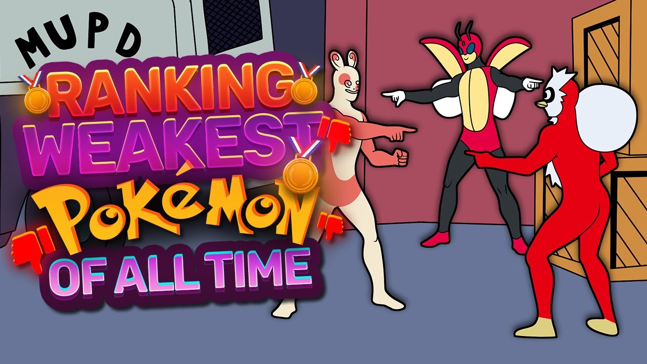 Ranking The WORST Pokemon From STRONGEST to WEAKEST