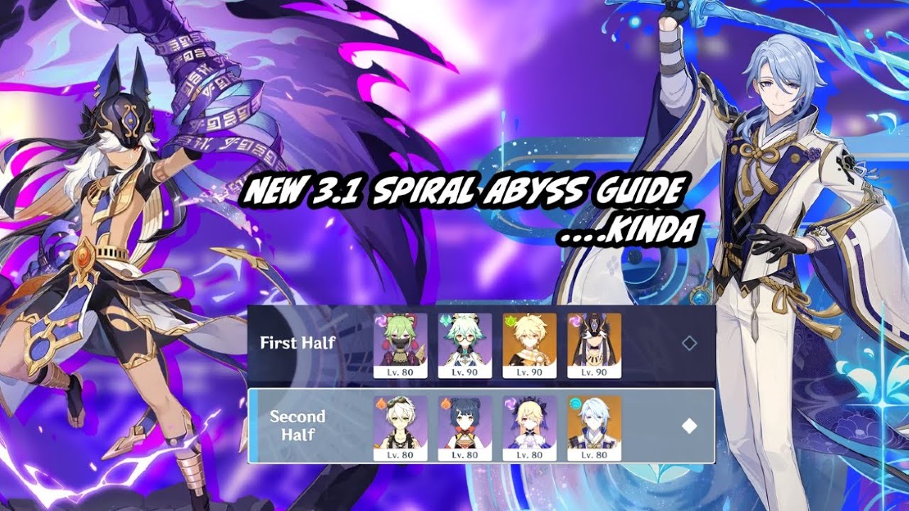 New 3.1 Spiral Abyss Floor 12 full star Guide....Kinda