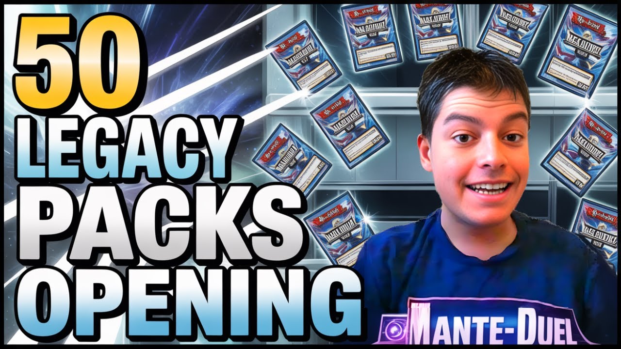 Yu-Gi-Oh! Master Duel opening 50 Legacy pack tickets!