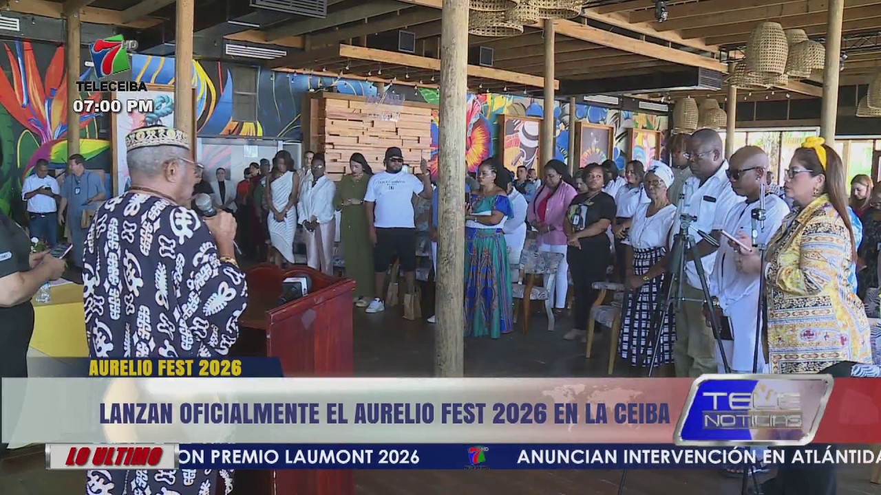 Lanzan oficialmente el Aurelio Fest 2026 en La Ceiba