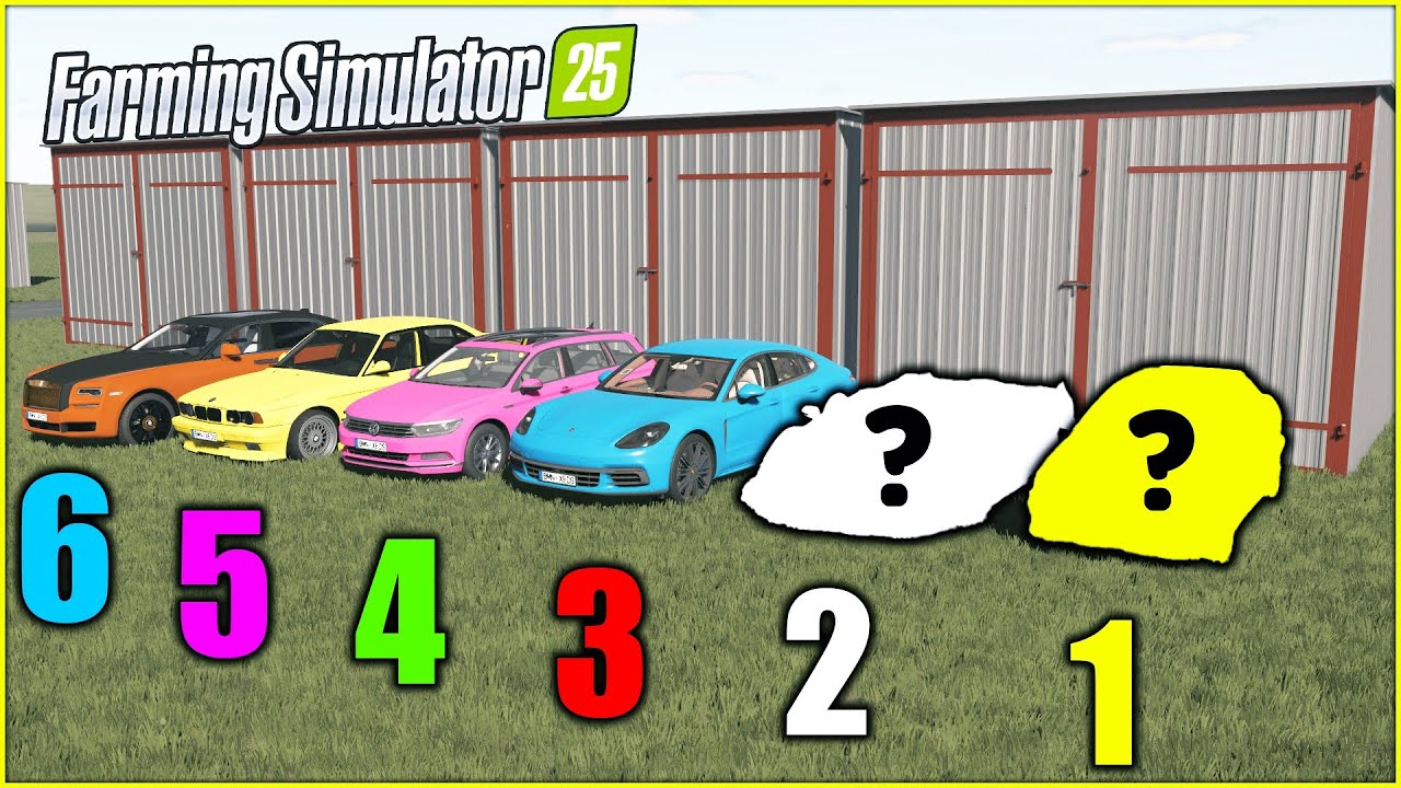 KTO TRAFISZ NAJSZYBSZE AUTO TEN WYGRA❗😱┃OTWIERAMY TAJEMNICZE GARAŻE😍┃NOWA SERIA😀┃ FS 25