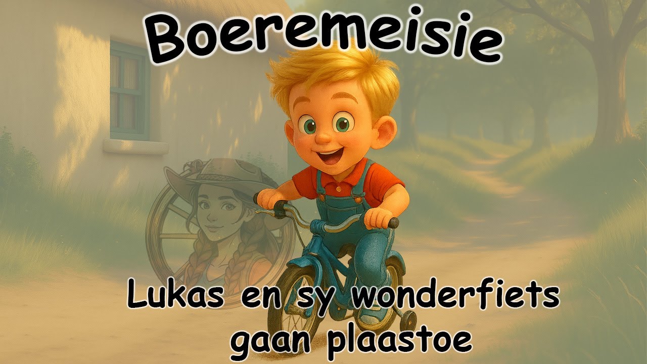 Boeremeisie | Lukas en sy wonderfiets | Gaan plaastoe | Afrikaanse kinderstories
