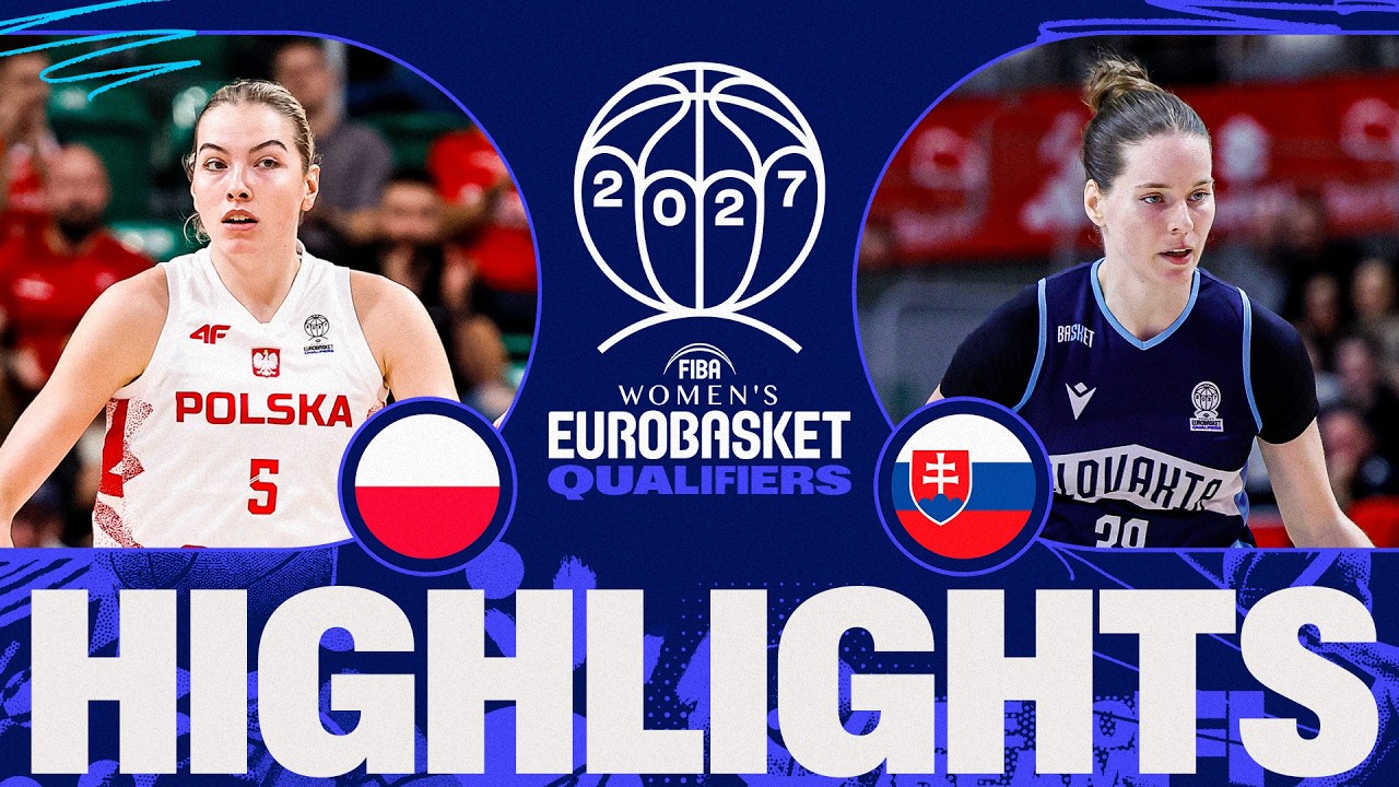 Poland 🇵🇱 v Slovakia 🇸🇰 | Full Game Highlights | FIBA Women's EuroBasket 2027 Qualifiers