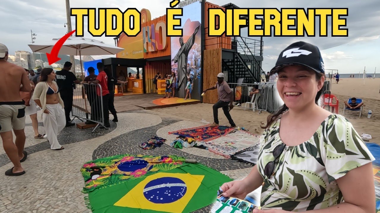 PRIMEIRA VEZ NO RIO DE JANEIRO BRASIL - TUDO É DIFERENTE