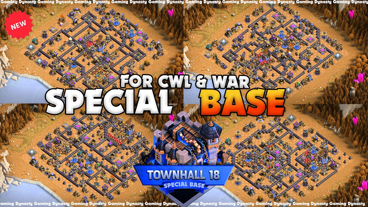 Toxic - UNSEEN Legend 2 & 3 Best Bases | Th18 Anti 2 Star Legend League Base Link