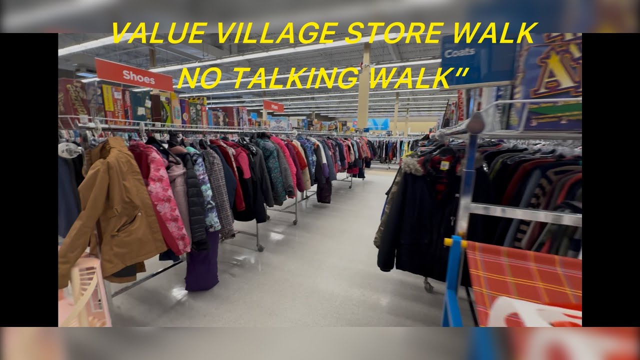 Walking Around Value Village 🛒 | Relaxing Store Tour (No Talking)