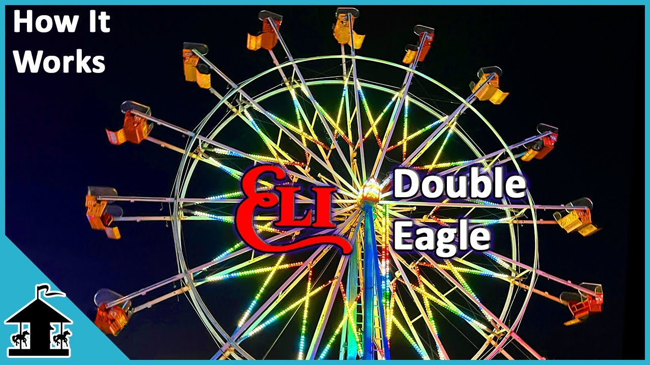 Unusual Ferris Wheel Set up 🎡 The Double Eagle