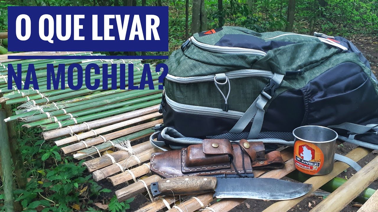 O que levar na mochila para um pernoite? Itens para acampamento de 2 dias e 1 noite | Desbrava Rio