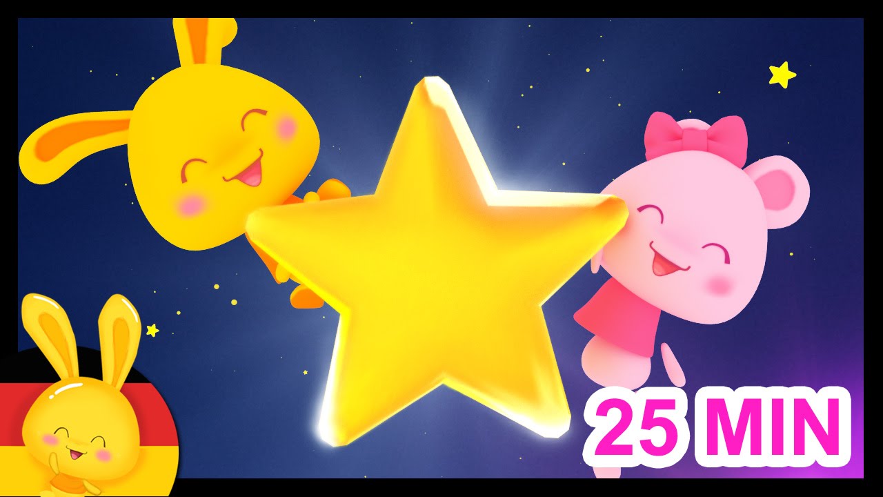 Funkel, funkel, kleiner Stern - Kinderlieder deutsch - 25 min Titounis 3D