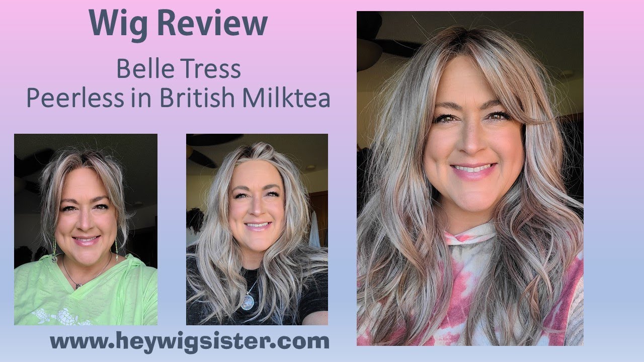 ОБЗОР ПАРИКА | BelleTress Peerless в цвете British Milktea - длинный термостойкий парик | Я В ВОС...