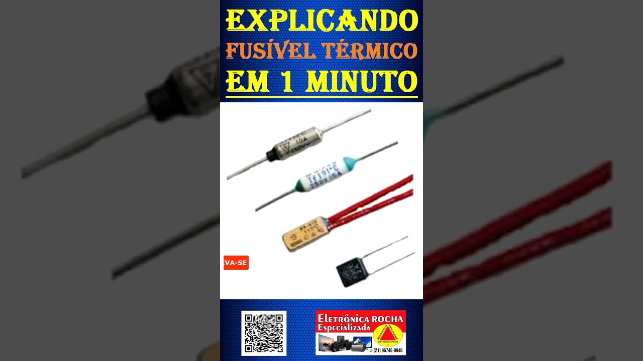 Explicando o FUSÍVEL TÉRMICO em 1 minuto 