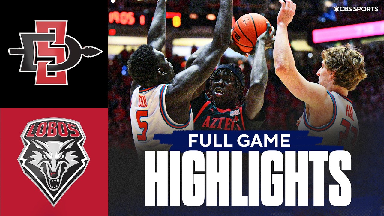 San Diego State Aztecs vs New Mexico Lobos | Full Game Highlights