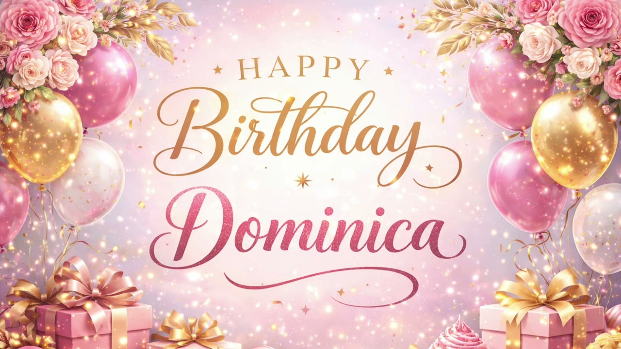 Dominica: Happy Birthday Song for Dominica