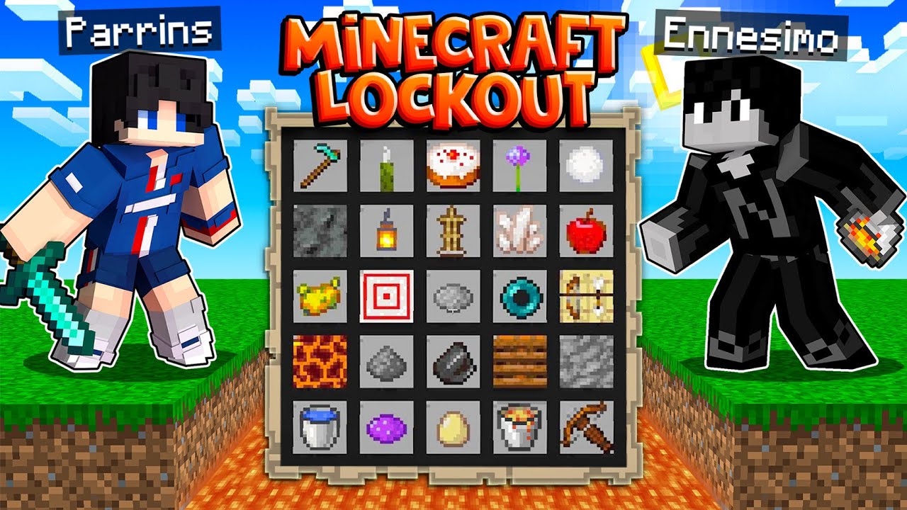 PARRINS vs. ENNESIMO - MINECRAFT LOCKOUT ITA